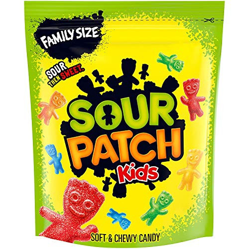SOUR PATCH KIDS Soft & Chewy Candy, Family Size, 1 lb 14.4 oz | Amazon (US)