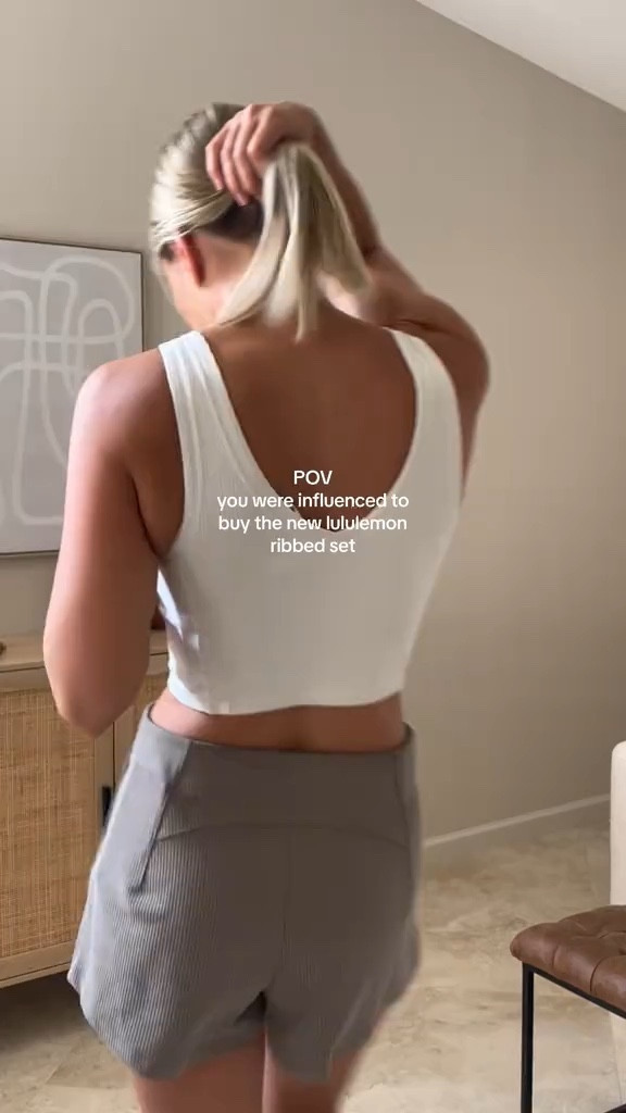 Lululemon ribbed set , lululemon shorts 

#LTKunder100 #LTKFitness #LTKFind