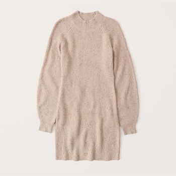 Mockneck Sweater Dress | Abercrombie & Fitch (US)