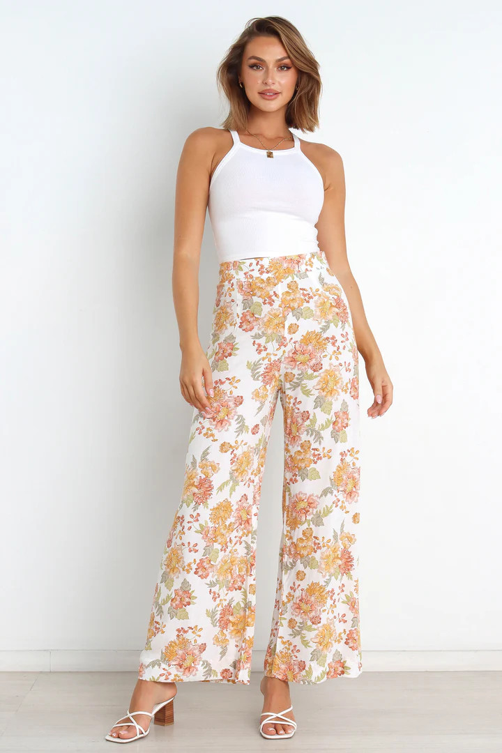 Gimmie Pants - Cream Floral | Petal & Pup (US)