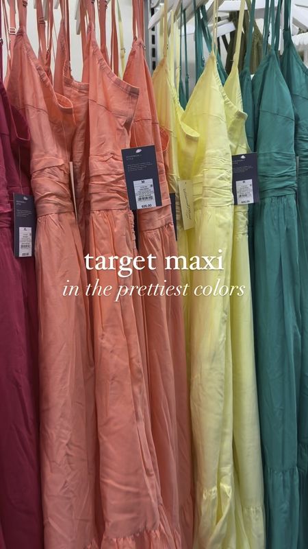 Love the pretty colors of this $35 Target maxi dress! Such a great price👏 the waist is cinched on front and smocked on back, making it comfy and flattering. Has pockets and adjustable straps🙌 pair with sandals or sneakers 

Casual summer dress, Target style, affordable style, maxi dress, mom style, affordable fashion 

#LTKFindsUnder50 #LTKSeasonal #LTKVideo