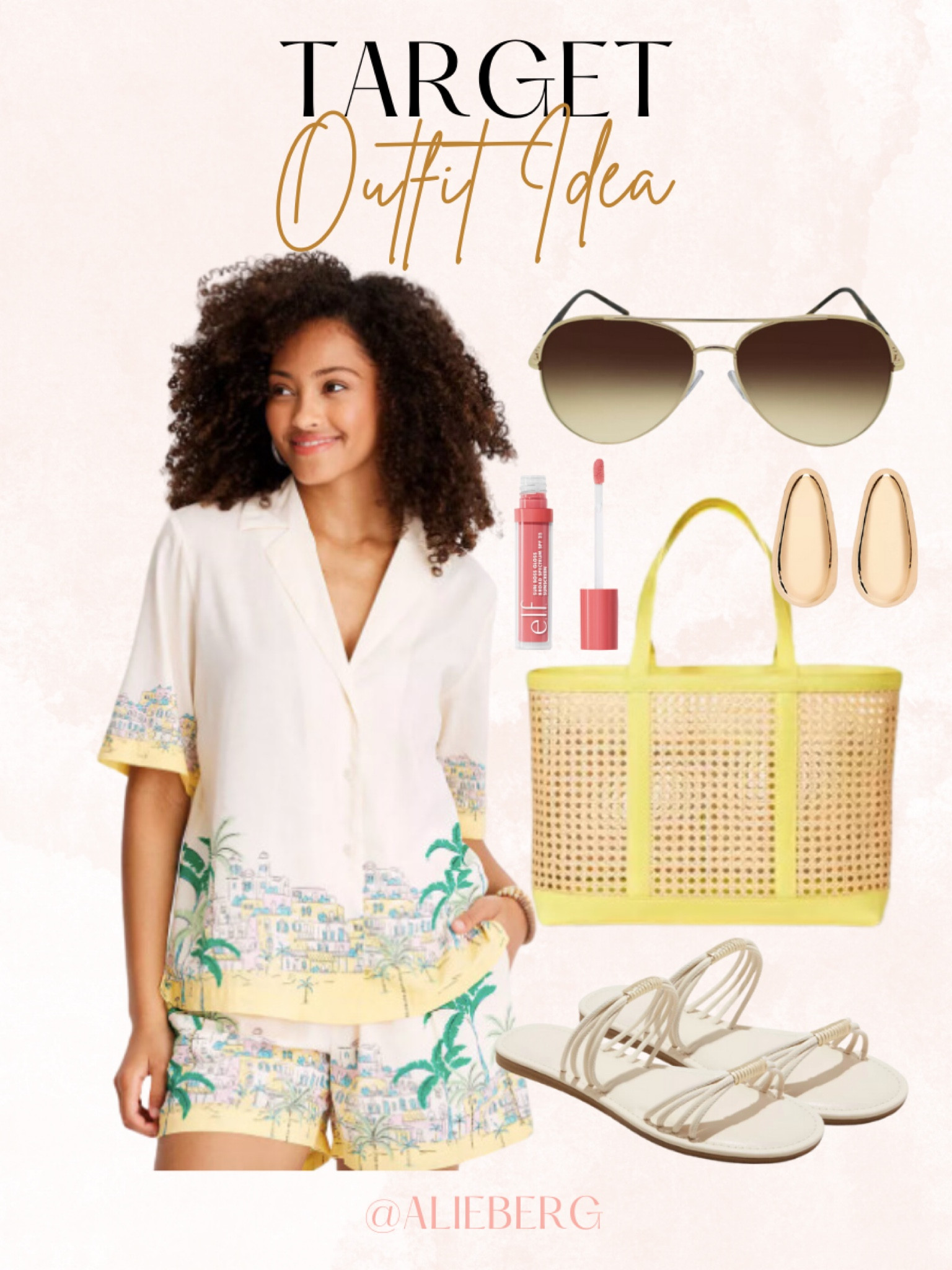 Target Outfit Idea💛
How cute is this 2-piece set for summer! So perfect for a swim cover up or to wear on vacation.

Summer outfit, sunglasses, sandals, summer style, target new arrivals, target outfits, target summer finds, target fashion finds, matching sets

#LTKMidsize #LTKSeasonal #LTKFindsUnder50