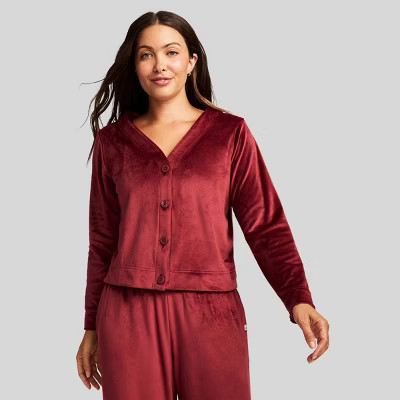 Jockey Generation™ Women's Luxe Velour Cardigan | Target