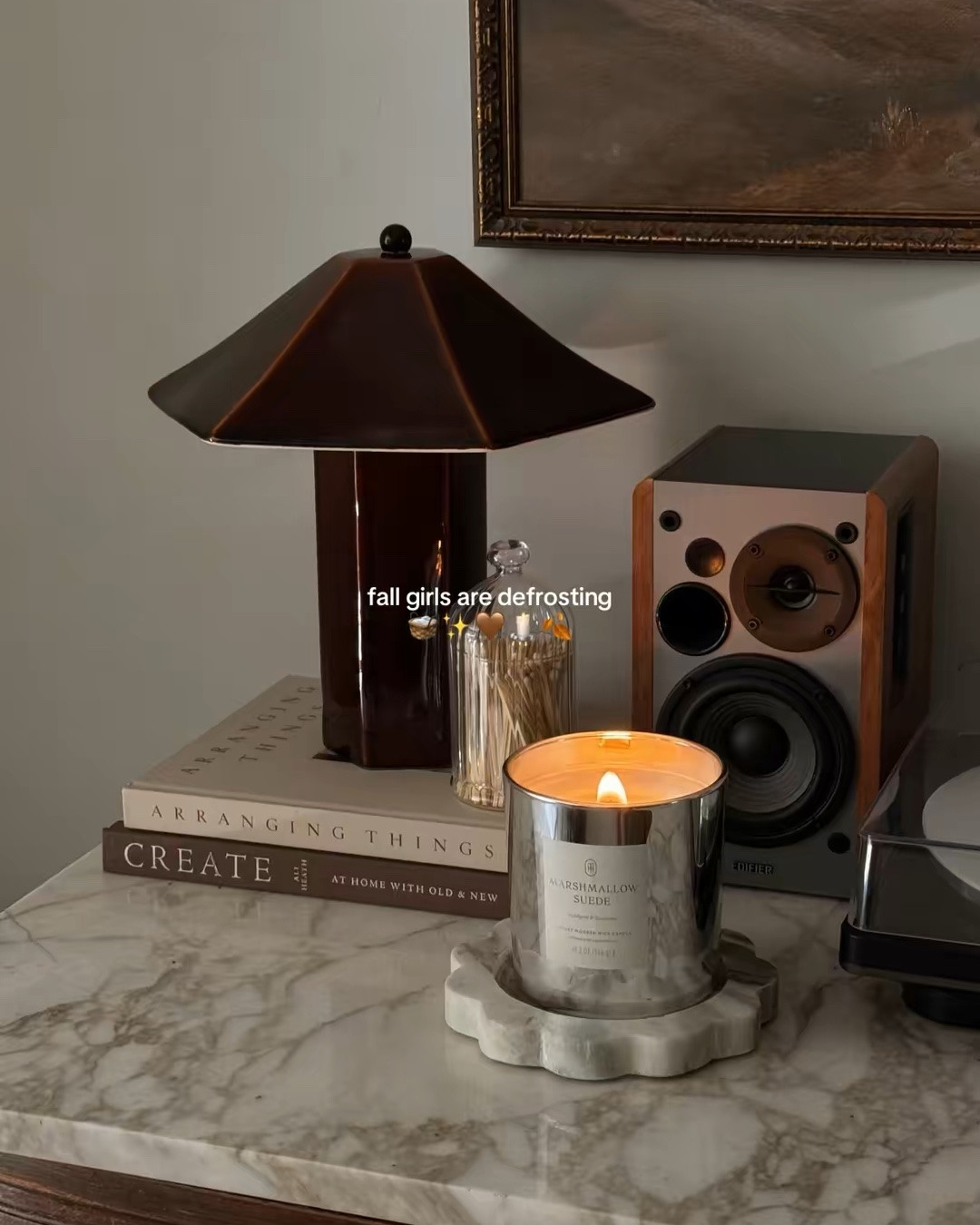 some fall home decor inspo from last year 🤎✨🍂