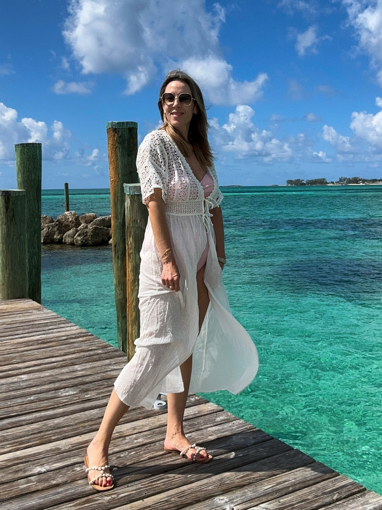 Bahamas views and this cover up is my new fav. 

#LTKTravel #LTKOver40 #LTKMidsize