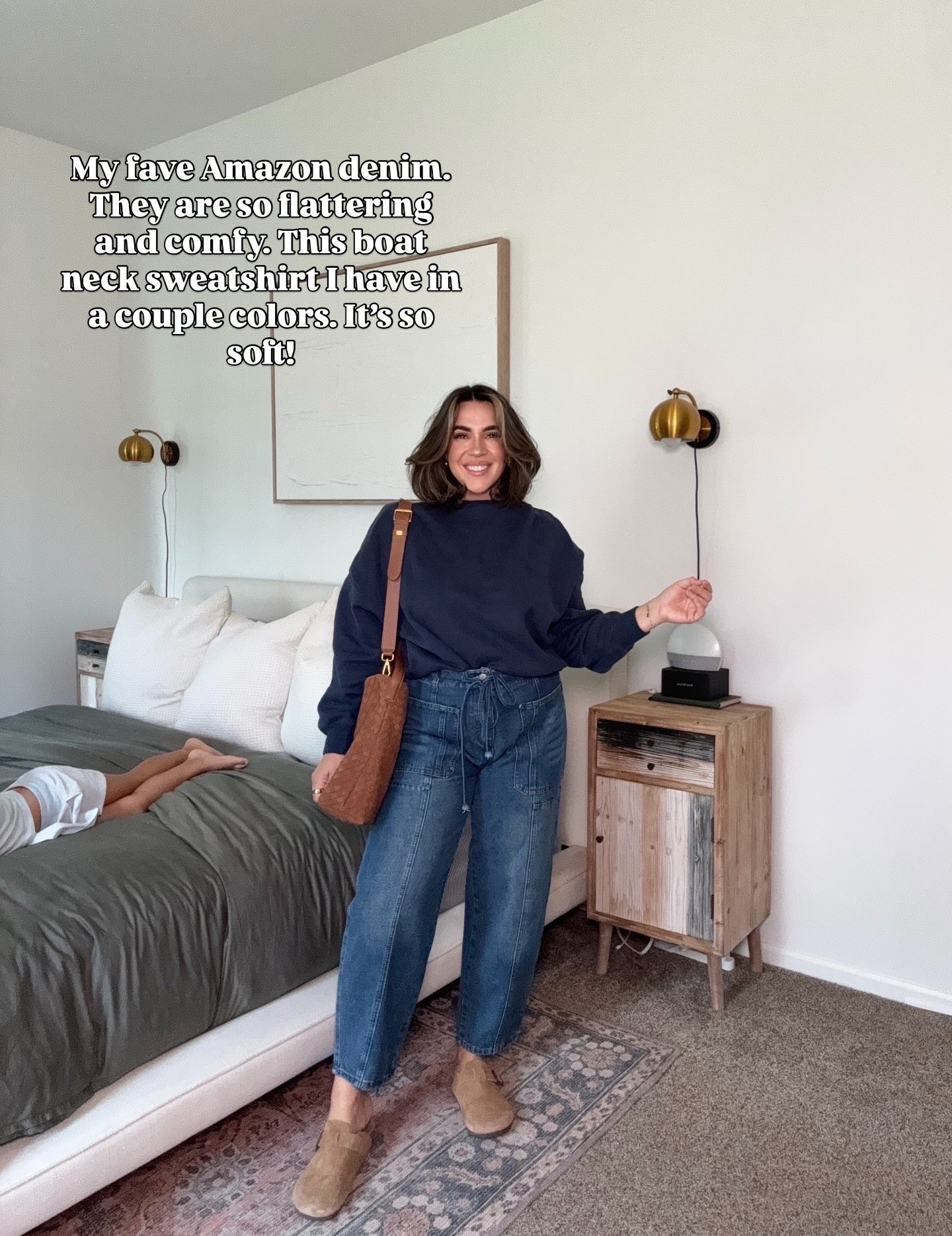 My ride or die Amazon tie jeans, I've been wearing for two years in a row now and have found so many ways to wear these, love!! 

#LTKootd #LTKMidsize #LTKgrwm