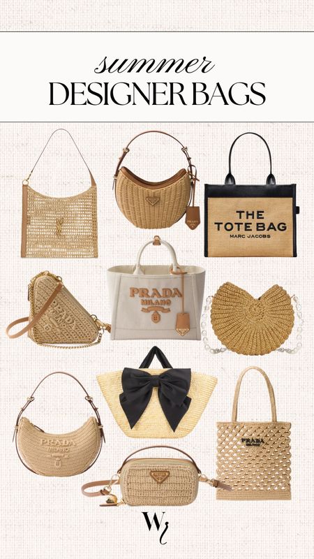 Summer designer tote bags 

#LTKtravel #LTKswim #LTKstyletip