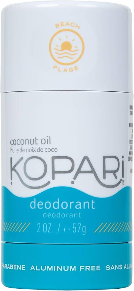 Kopari Aluminum Free Coconut Deodorant, Non Toxic & Clean Plant-Based, No Aluminum, Parabens or B... | Amazon (US)