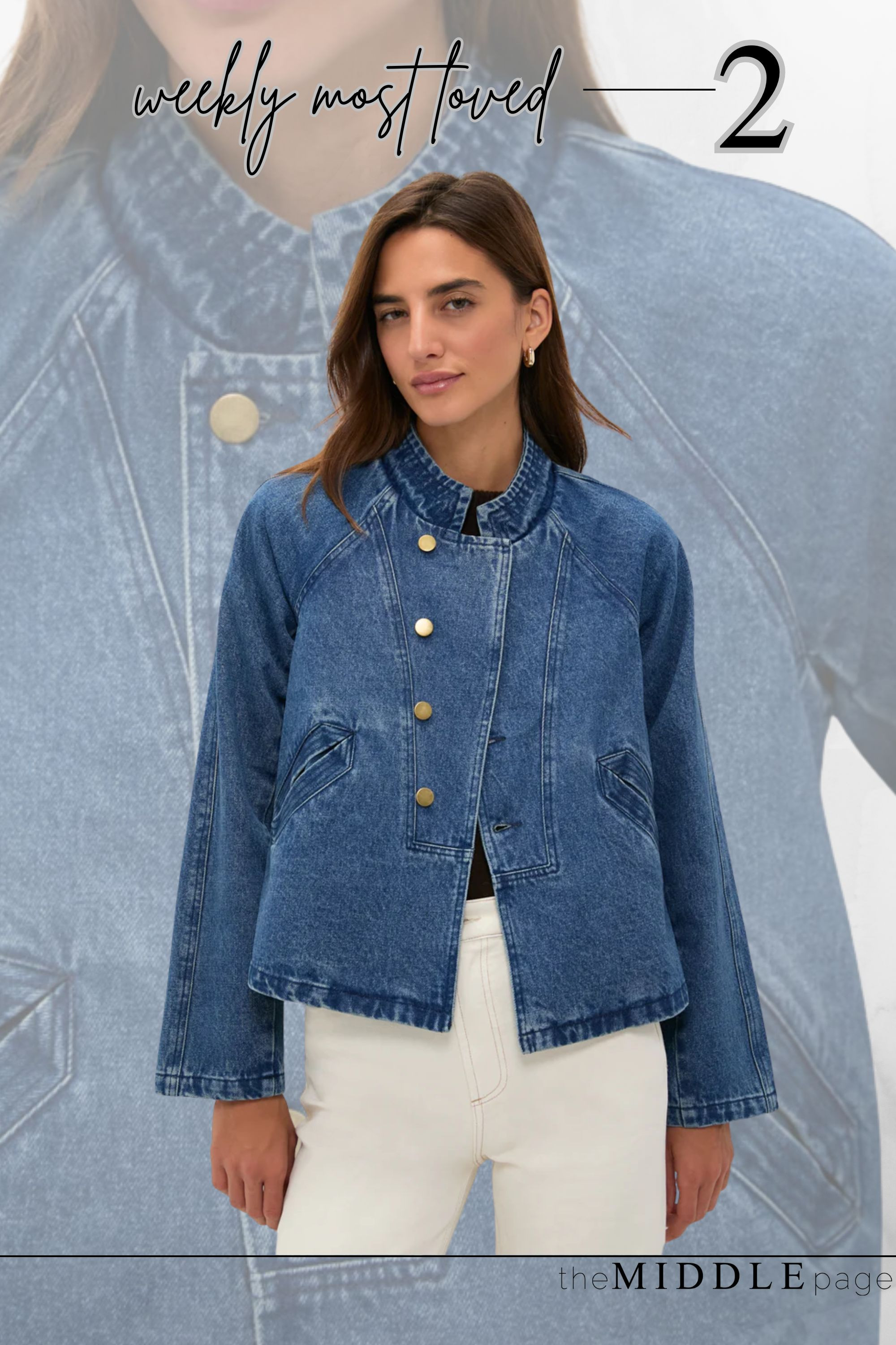 This dark wash denim spring jacket is one of those effortless pieces you’ll throw on with everything—from dresses to casual denim looks, and the fit is so flattering. 

 #LTKootd #LTKSeasonal #LTKOver40
