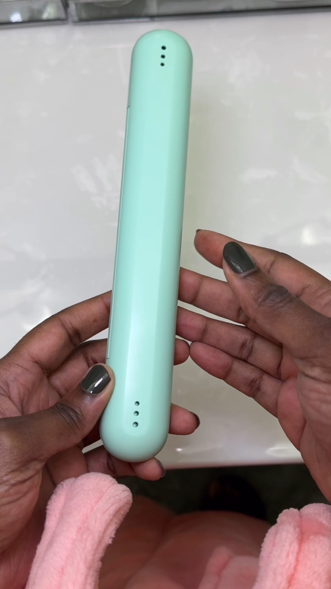 Got this Aquasonic electric toothbrush to use when I travel. I love the color, how sleek it is, the travel case, and how well it cleans my teeth. It can be found at different retailers. I got mine from Amazon.
#travelfind  

 

#LTKTravel #LTKFindsUnder50