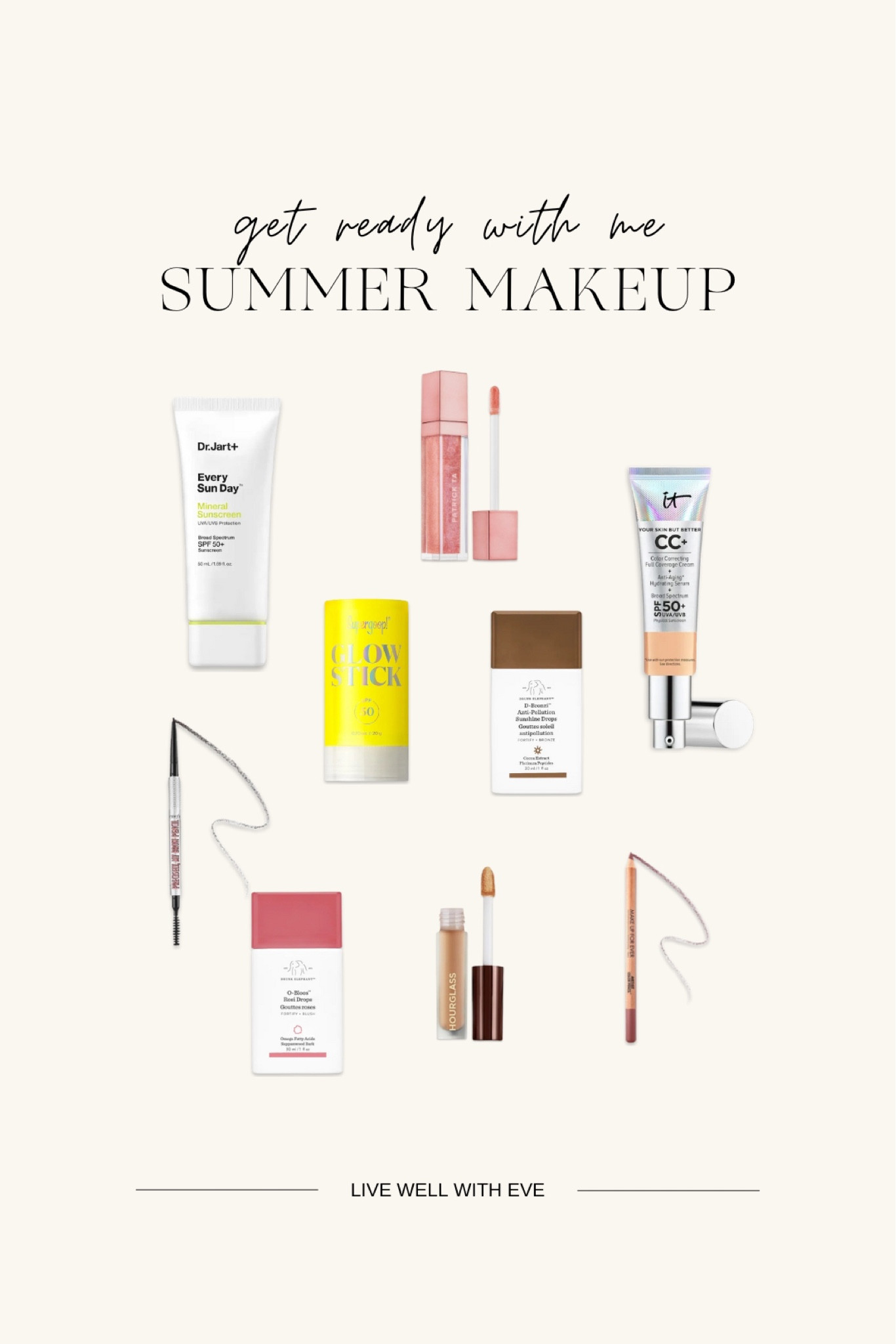 summer no-makeup makeup / el maquillaje perfecto para verano para estar en la alberca o la playa 👙🌞 #beach #summermakeup 
 

#LTKbeauty