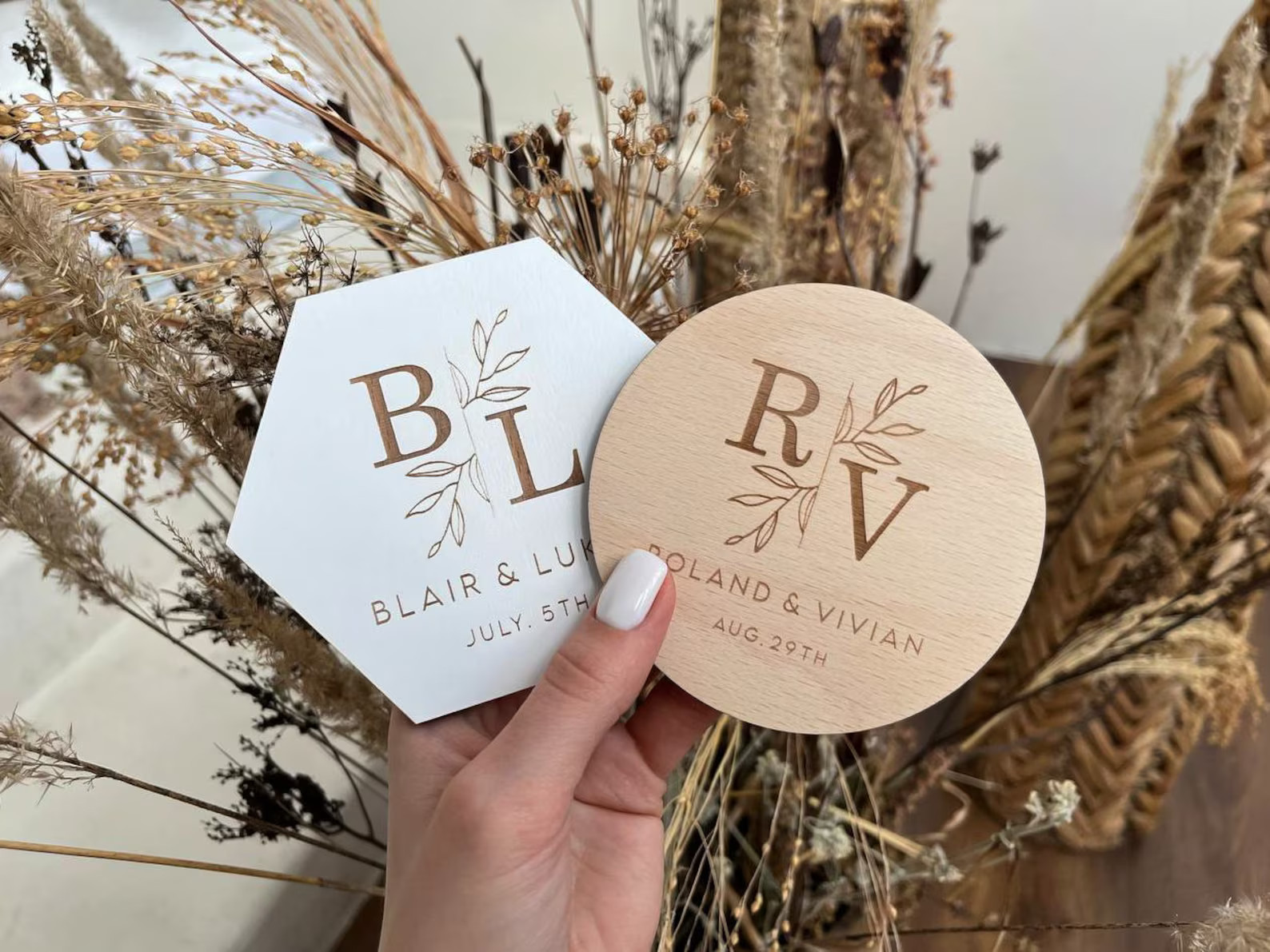 Personalized Gift Coaster Favors Wedding Gift Coasters Wedding Shower Favors Wedding Favors - Ets... | Etsy (US)