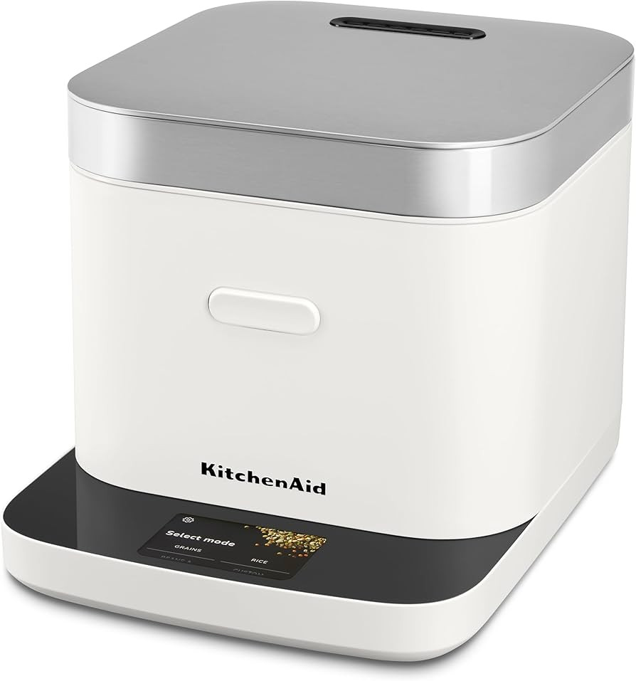 KitchenAid Compact Grain & Rice Cooker, KGC2154, Porcelain White | Amazon (US)