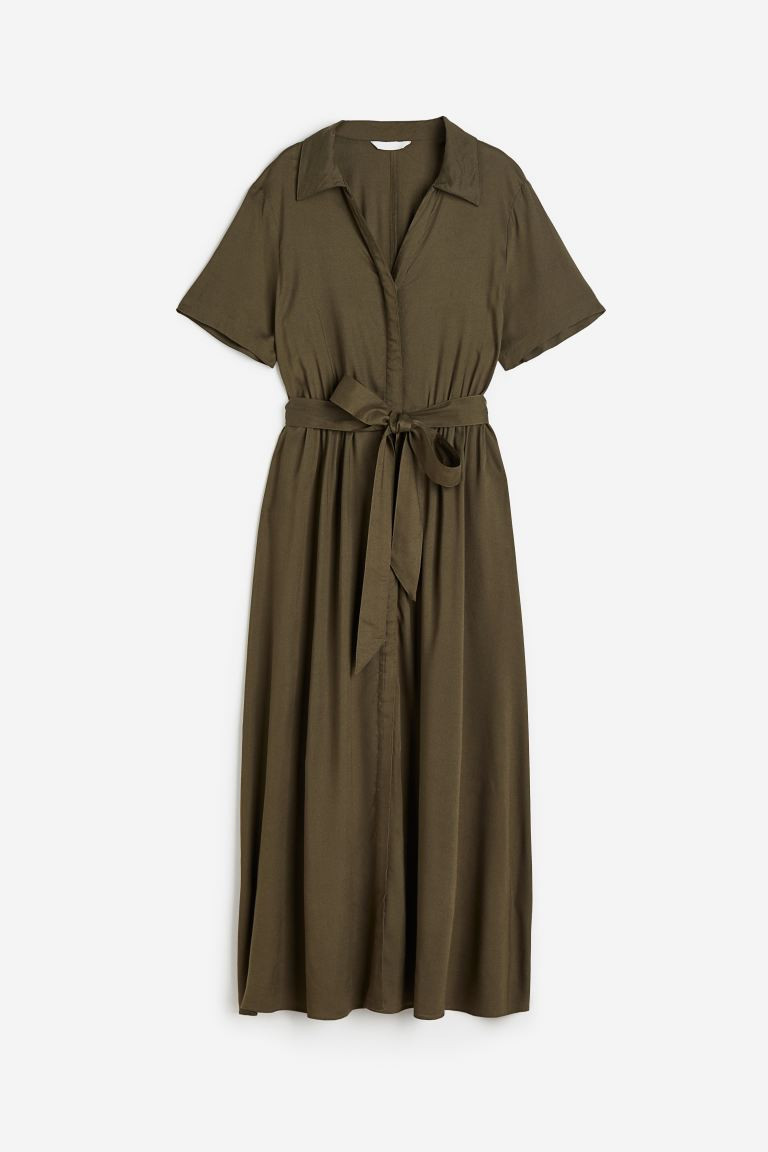 Tie-belt shirt dress | H&M (UK, MY, IN, SG, PH, TW, HK)