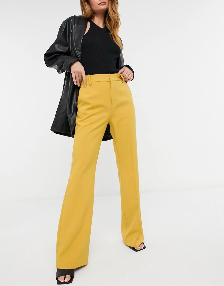 Forever U tailored pants set in mustard-Yellow | ASOS (Global)