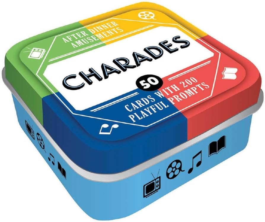 After Dinner Amusements: Charades: 50 Cards with 200 Playful Prompts (Charades Game for Adults an... | Amazon (US)
