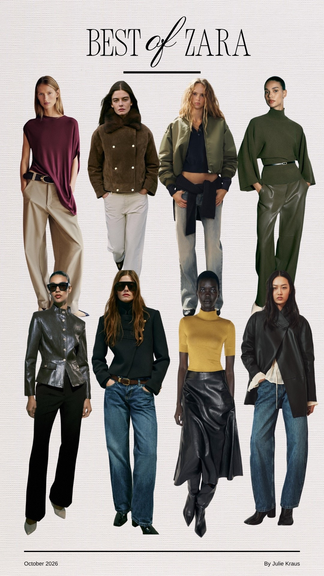 Zara picks this week - so good! Lots of chartreusse 😍