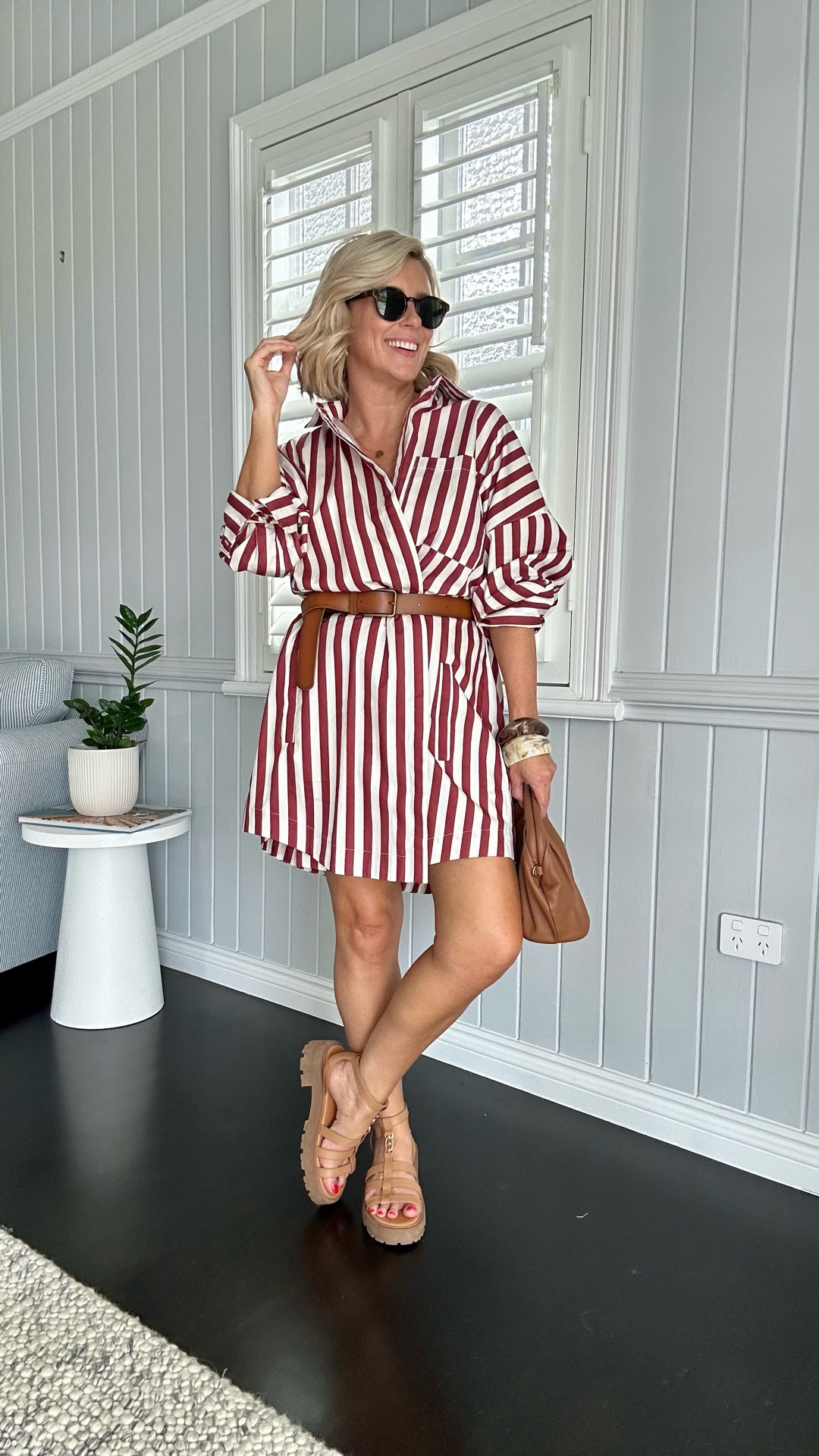 When your friends are your outfit inspo - I spotted this stripes shirtdress on Emily from Bohemian Ttaders and loved that she’d styled it as more of a wrap style and added a leather belt. So I did the same. 



#LTKaustralia #LTKsummer #LTKdatenight

#LTKgrwm #LTKootd