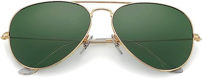 YuFalling Polarized Aviator Sunglasses for Women and Men | Amazon (US)