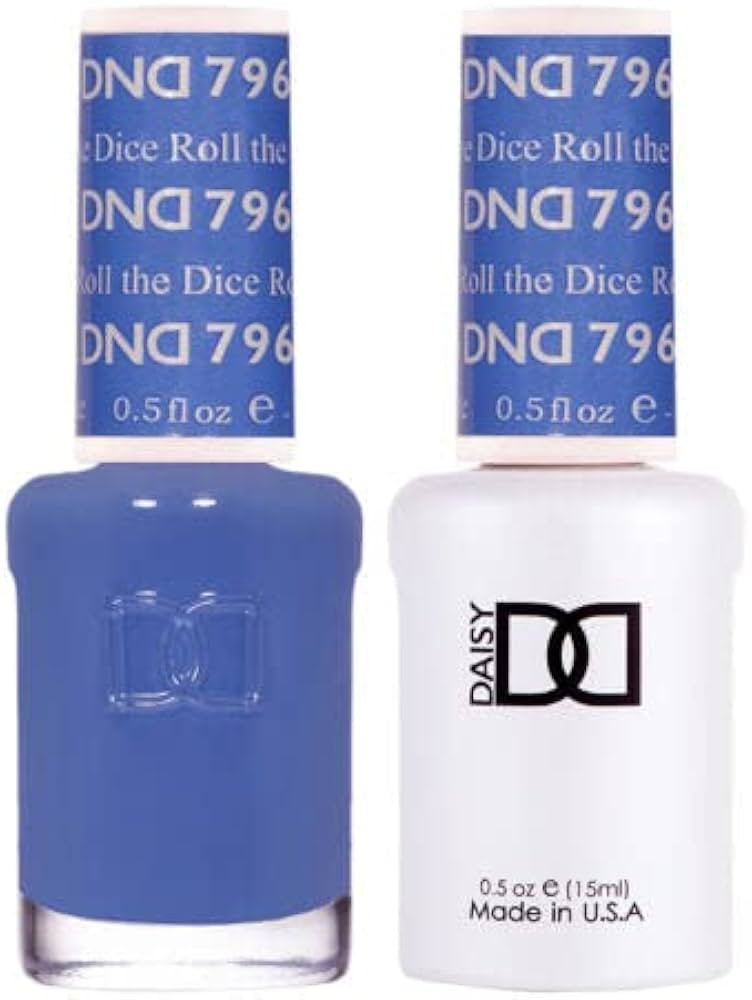 DNDDC DND Duo 796 Roll The Dice - Gel & Matching Lacquer Polish Set, (DNDDIASY-796R), 0.5 Ounce | Amazon (US)