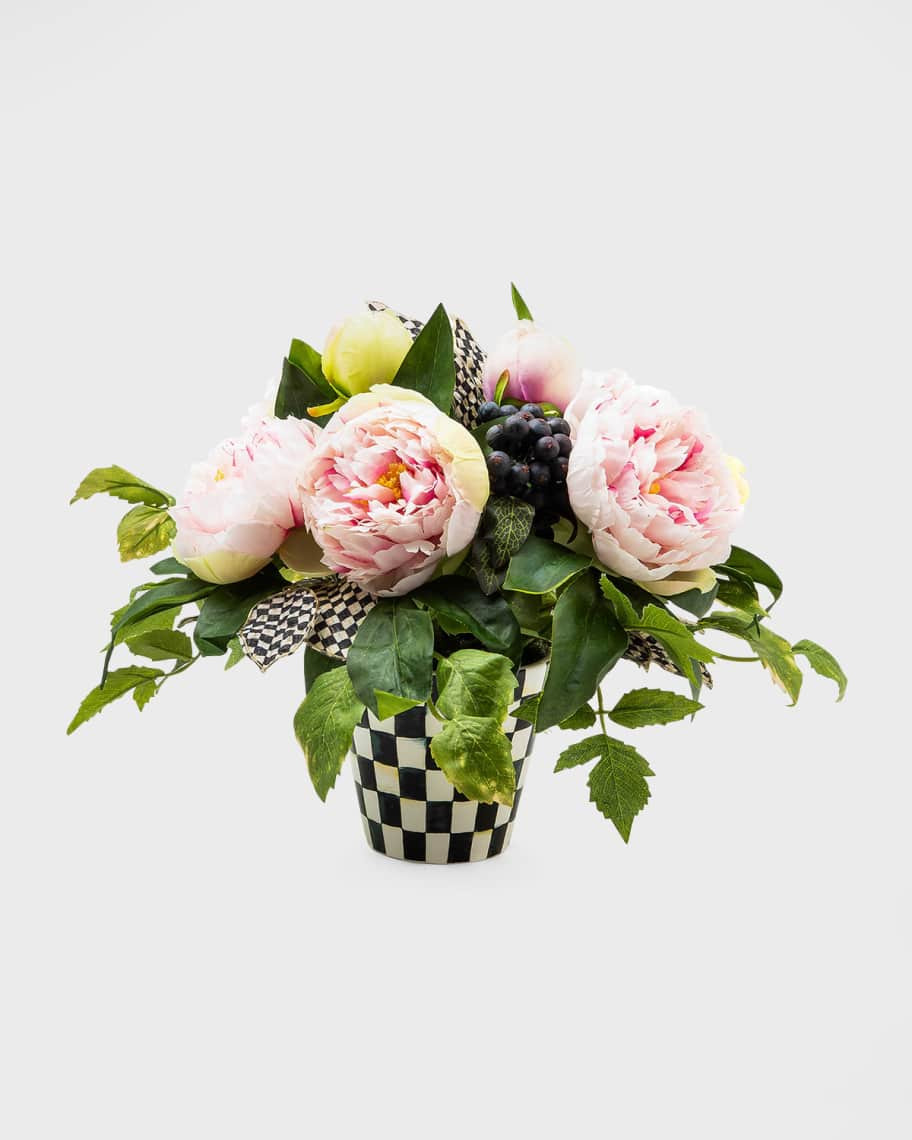 MacKenzie-Childs Peony Arrangement | Neiman Marcus