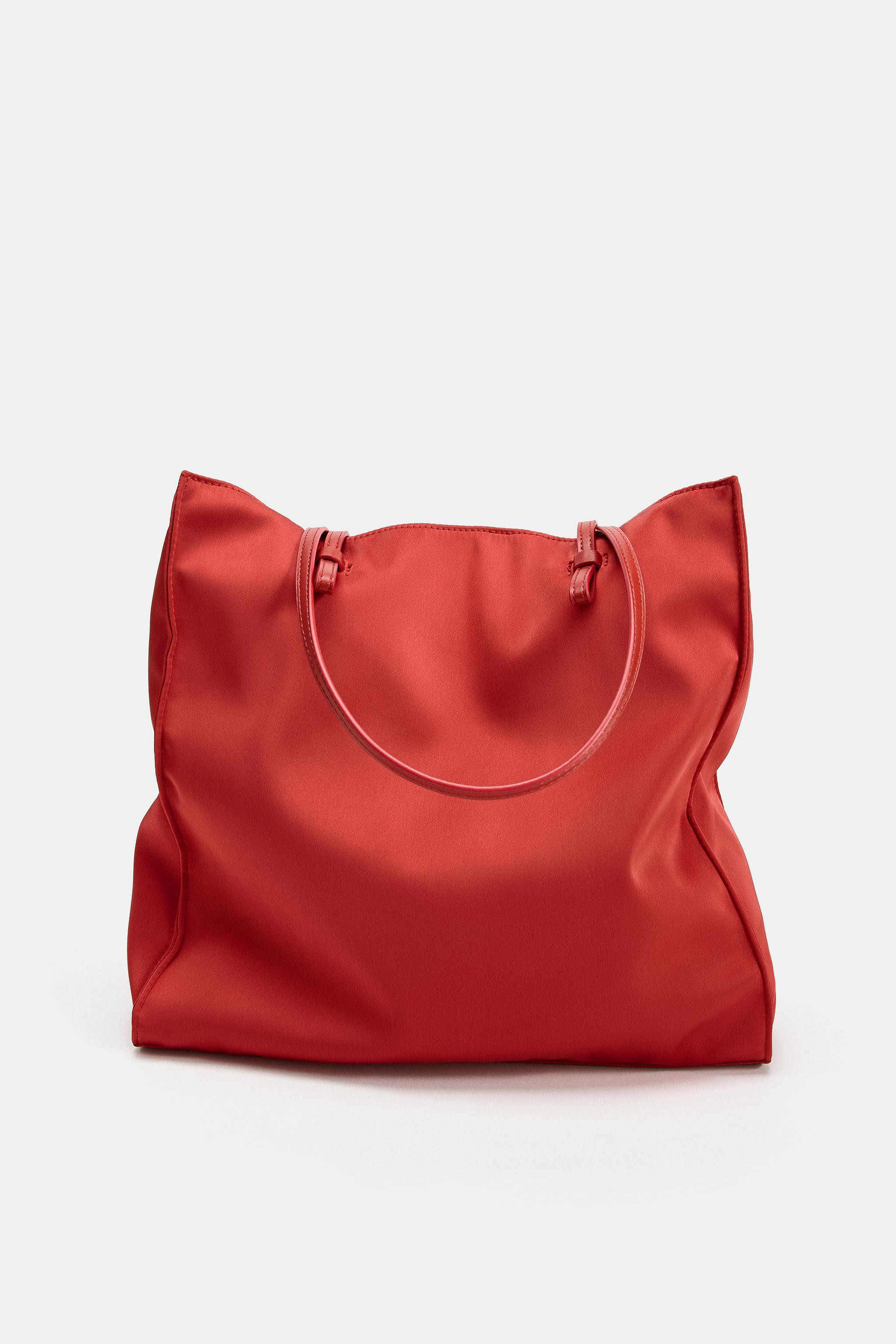 SATIN TOTE BAG | Zara AU