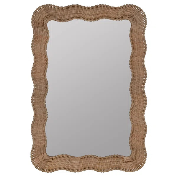Rattan Wall Mirror | Wayfair North America