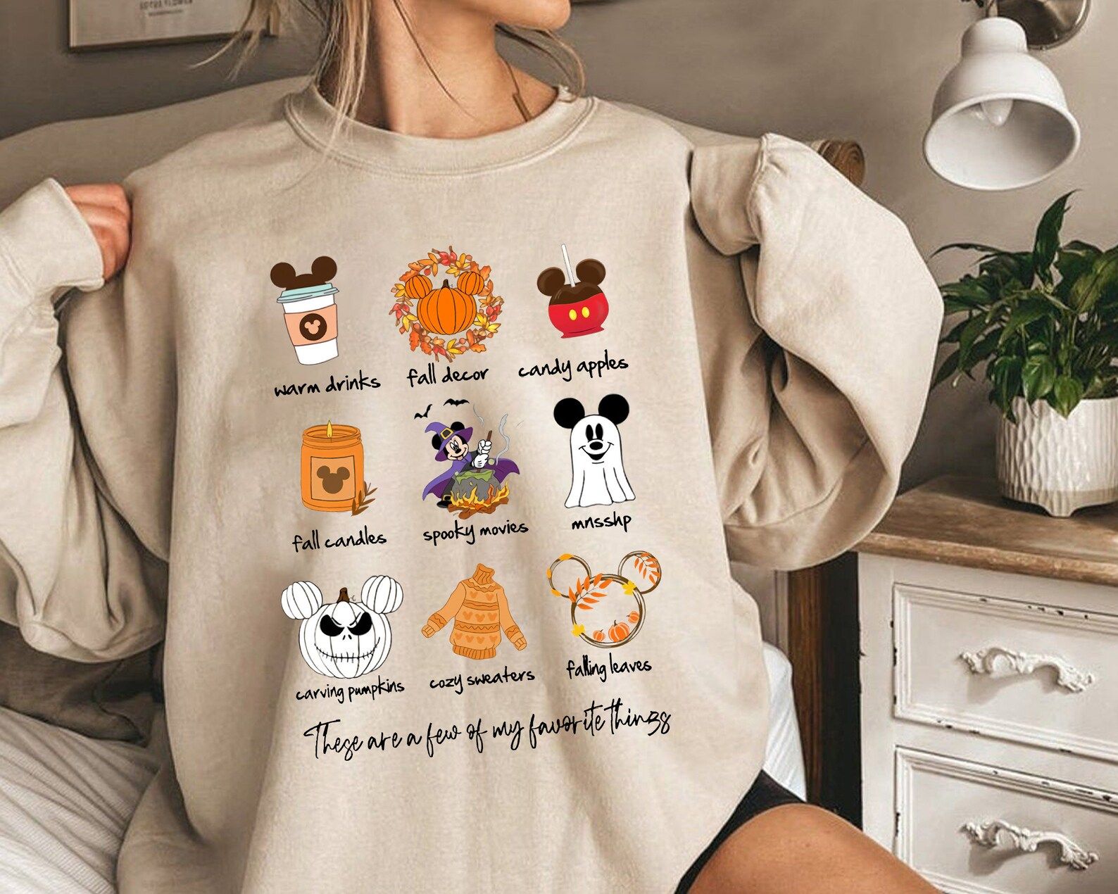 Disney Halloween Sweatshirt Cute Halloween SweatShirt | Etsy | Etsy (US)