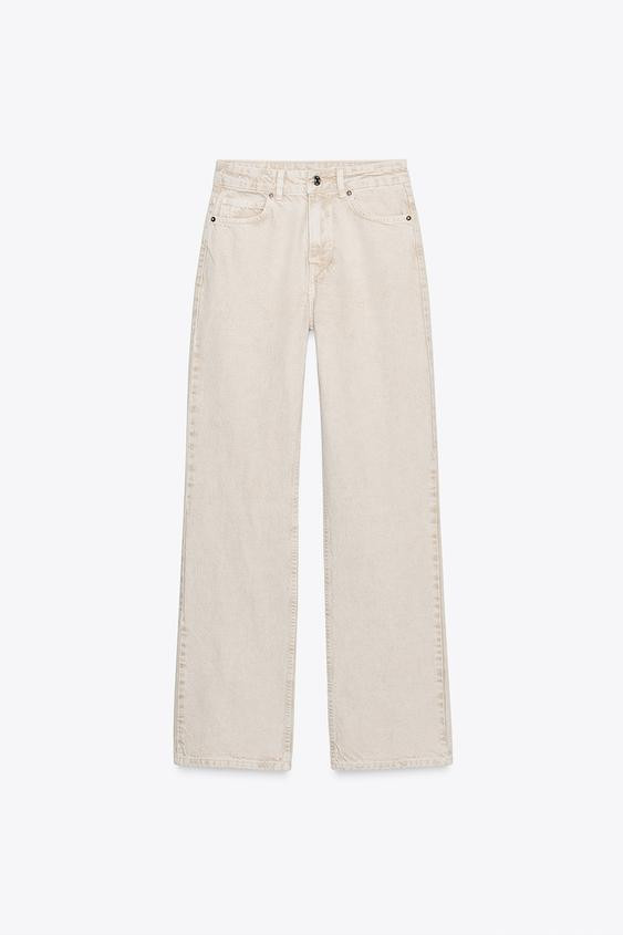JEANS Z1975 STRAIGHT HIGH WAIST LONG LENGTH | Zara UK