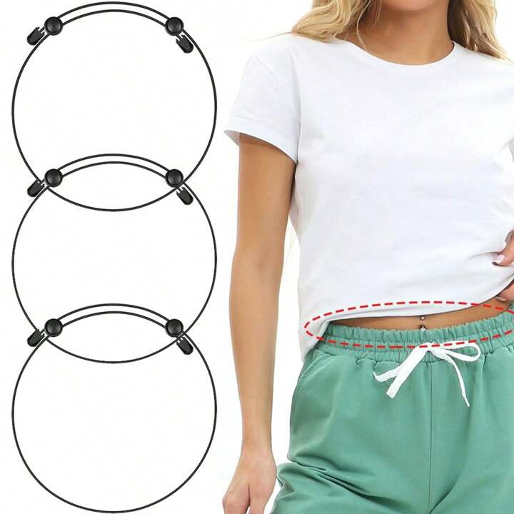 1 Pack Crop Tuck Adjustable Band,  Shirt Tuck Band, Crop Band for Tucking Shirts Lightweight, Com... | SHEIN