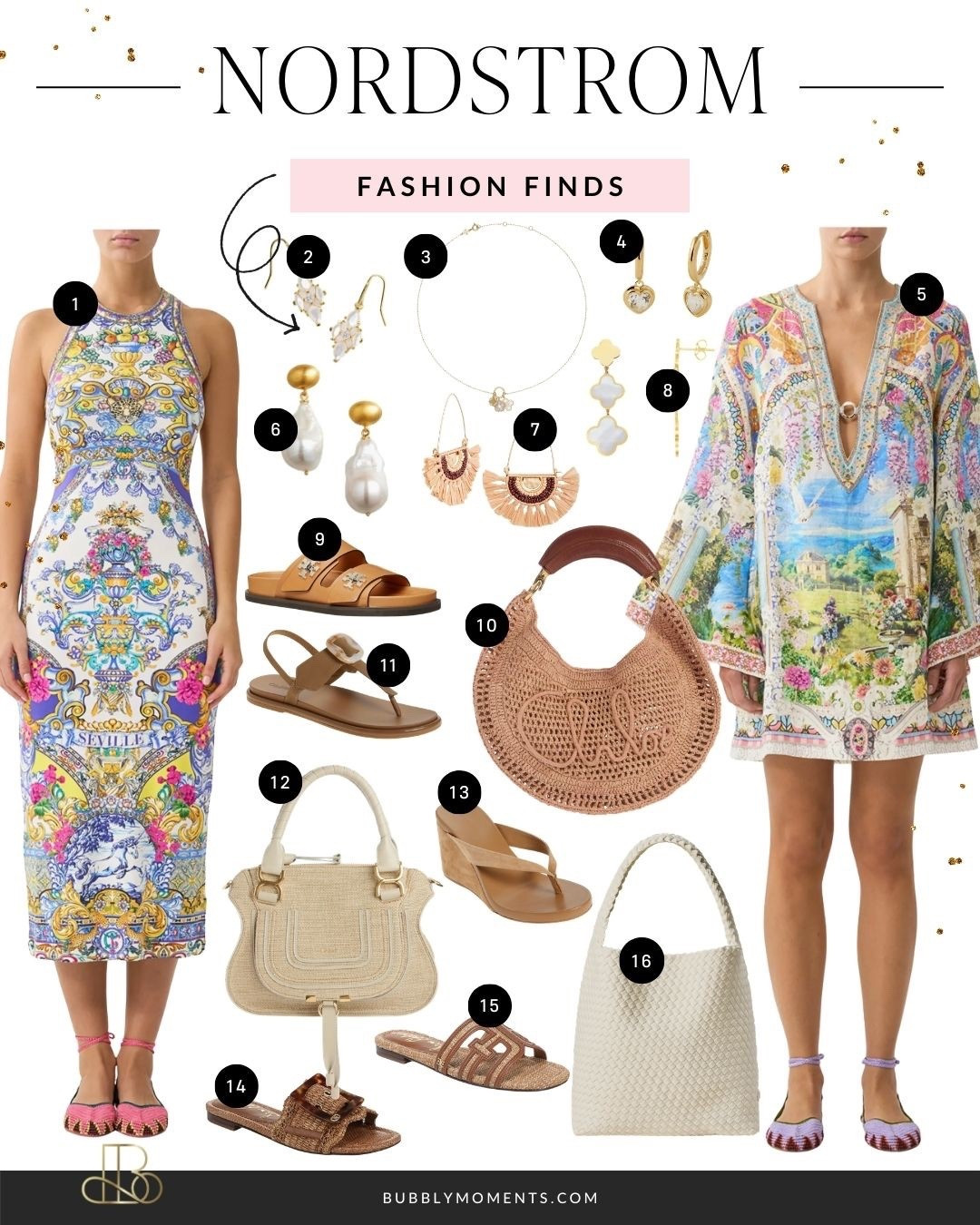 Capturing the vibrant energy of the season, this Nordstrom fashion edit showcases a stunning array of bold prints and artisanal textures. The collection features a mix of bohemian-inspired silhouettes and structured, modern accessories that create a high-fashion look suitable for any occasion. From the intricate weave of a luxury tote to the shimmering detail of a gold statement earring, every element is designed to stand out. This curation is perfect for the fashion-forward individual who appreciates the craftsmanship behind every seam and the story told by every pattern. By blending vibrant color palettes with earthy, natural accessories, the look achieved is one of curated confidence. Discover the must-have trends of 2026 and see why these specific finds are topping the charts for style influencers everywhere. 🌸✨
#LTKshopper #NewArrivals #Nordstrom #FashionTrends2026 #SpringStyle #SpringrTrends #WovenBags #BohoChic #StatementDress #OutfitDetails #ShoppingGuide #StyleBlog #TrendAlert #SummerWardrobe #NordstromHaul

#LTKSeasonal #LTKootd #LTKgrwm
