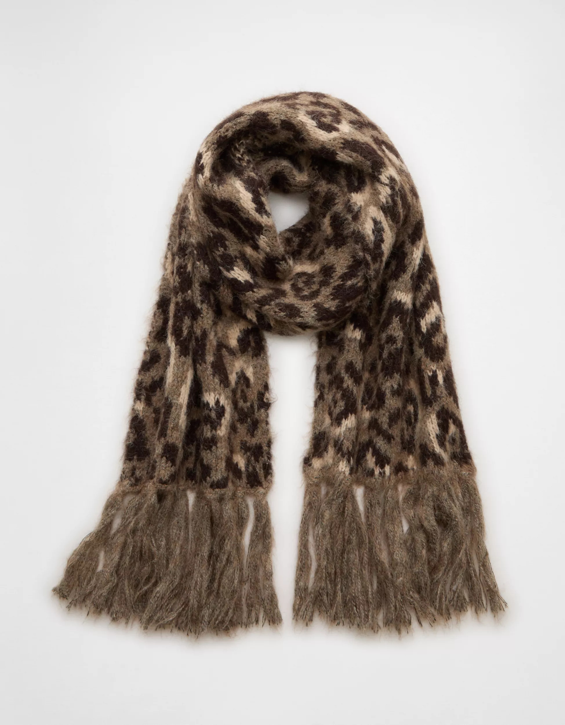 AE Leopard Print Scarf | American Eagle Outfitters (US & CA)
