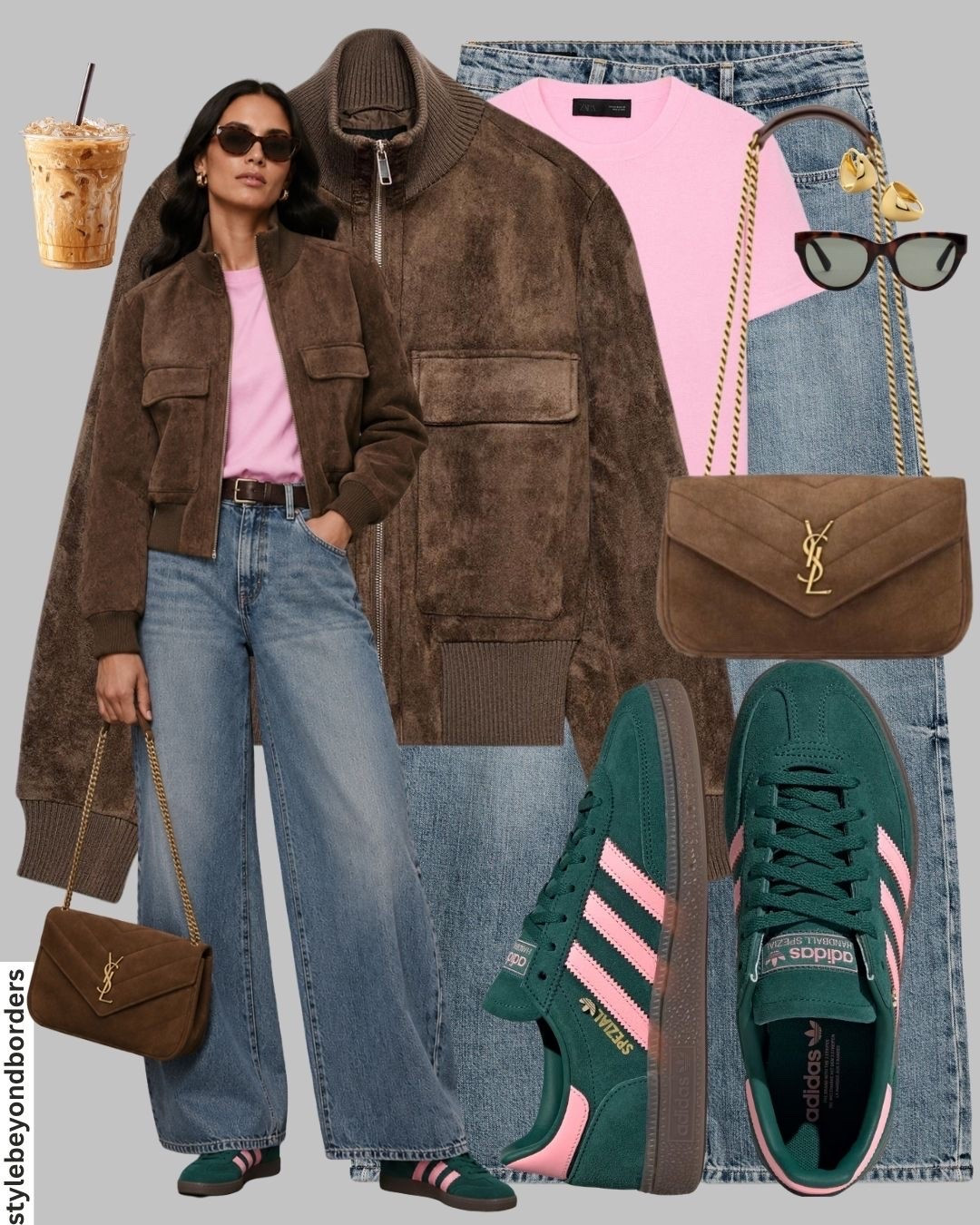 Suede jacket styling 🌸🤎



Tags: layering outfit, fall jacket, faux suede jacket, pink t shirt, wide leg jeans, adidas spezial, street style, chic look, fun outfit, early fall look

#LTKstyletip #LTKautumn #LTKjeans