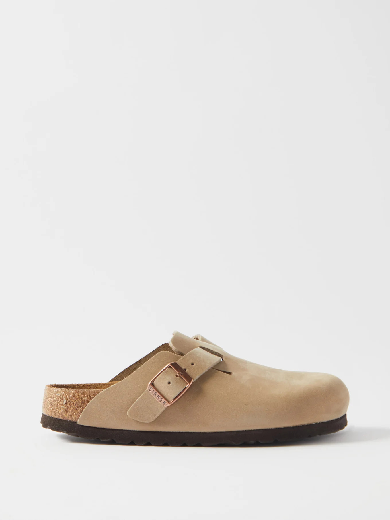 Boston buckled oiled-leather clogs | Birkenstock | Matches (UK)