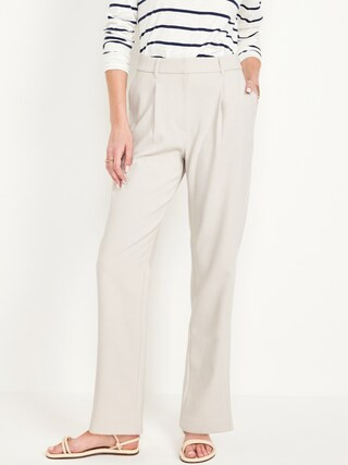 Extra High-Waisted Taylor Trouser Straight Pants | Old Navy (US)