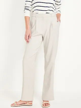 Extra High-Waisted Relaxed Slim Taylor Pants | Old Navy (US)