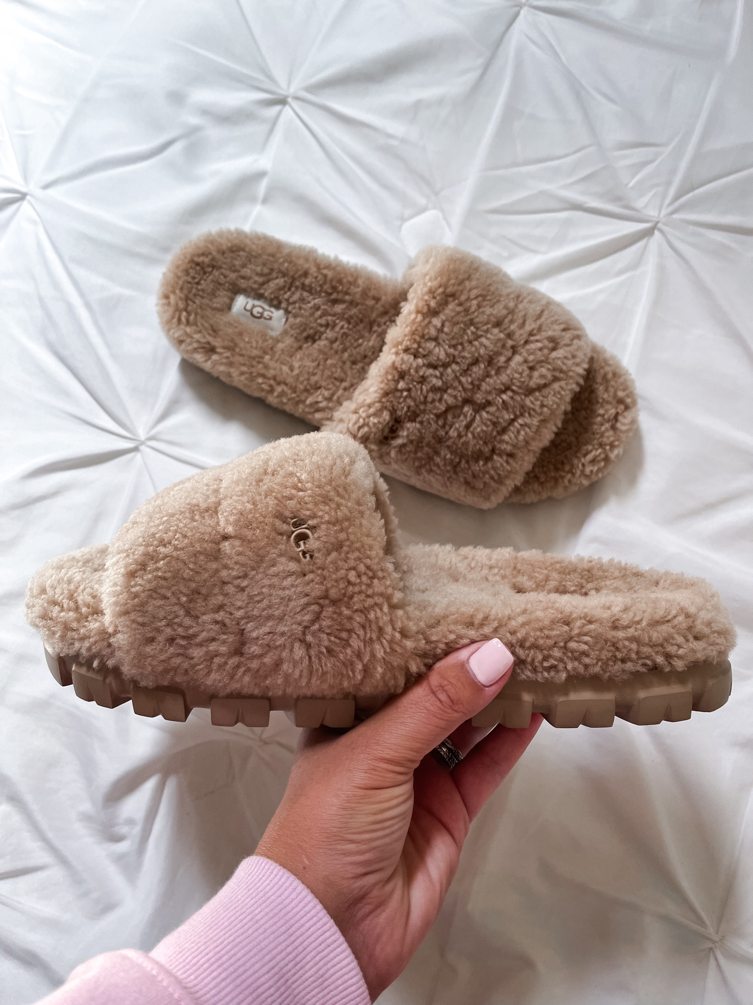 So glad I snagged these Ugg slippers from the Nordstrom Anniversary Sale! They’re comfy but also perfect to wear if you need to run outside because of the sturdy sole. Got my true size 11.

#LTKxNSale #LTKSaleAlert #LTKFindsUnder100