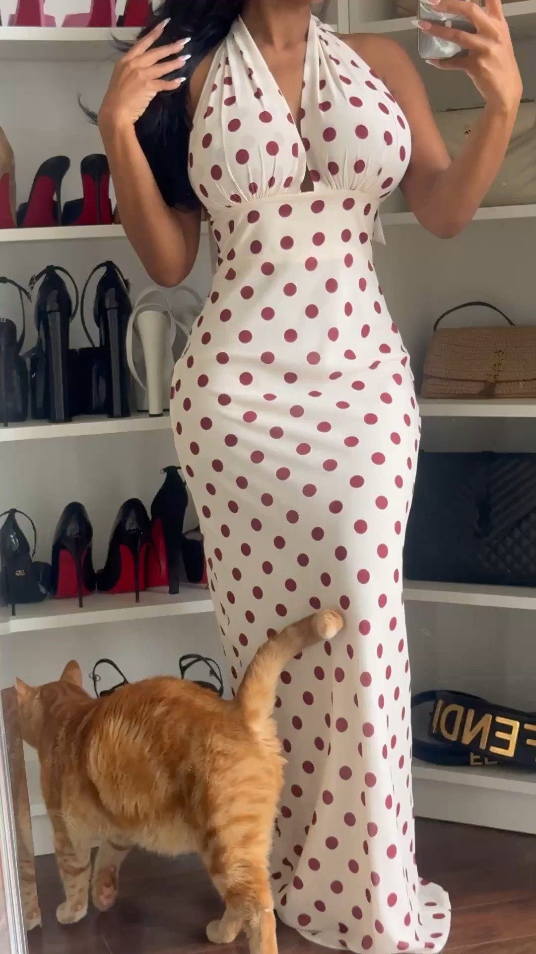 The perfect halter dress
#meshki

#LTKootd #LTKPetite #LTKOver40