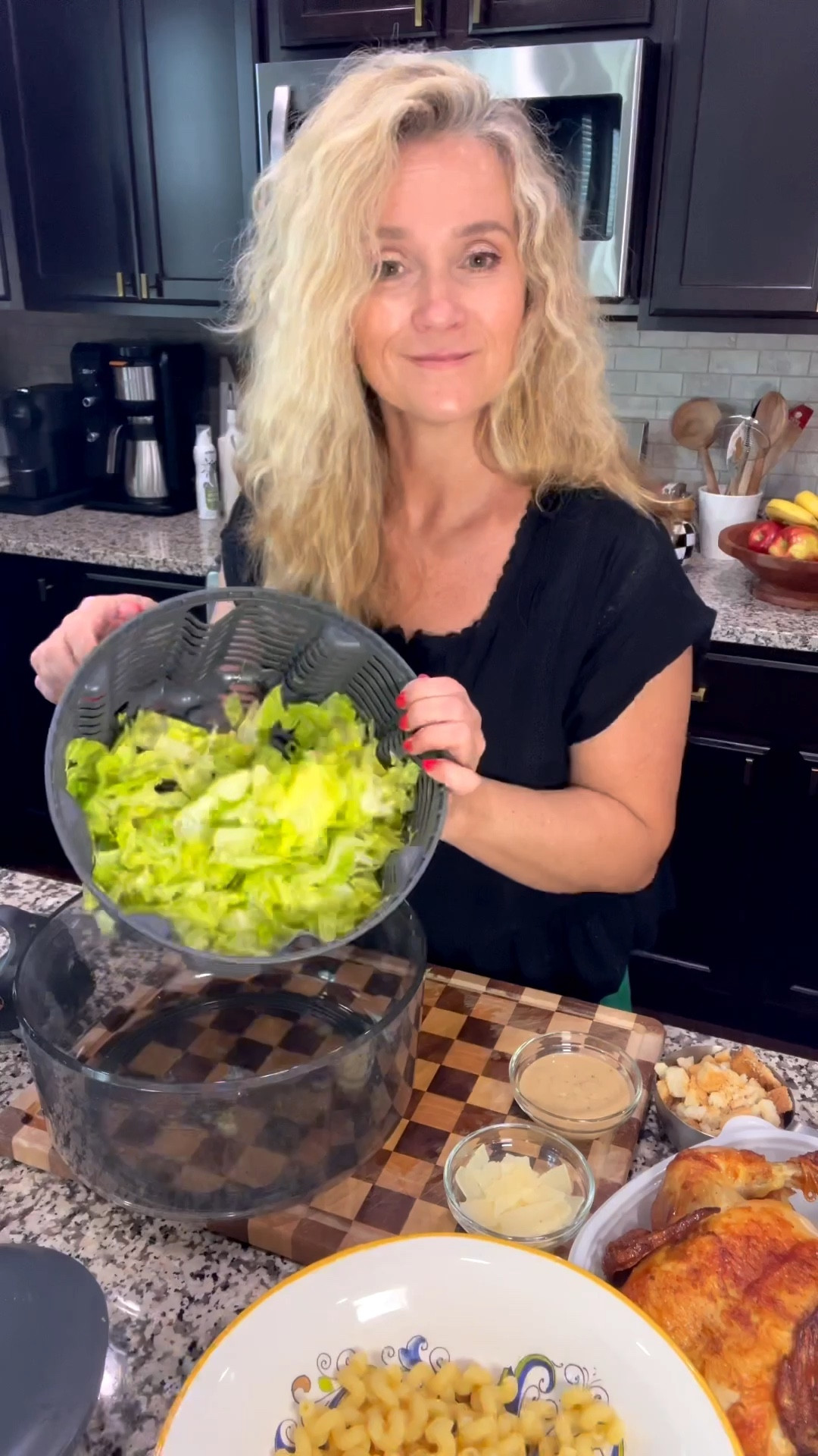 Kitchen gadgets and chicken Caesar pasta salad 

#LTKmorningroutine #LTKHome #LTKstorytime