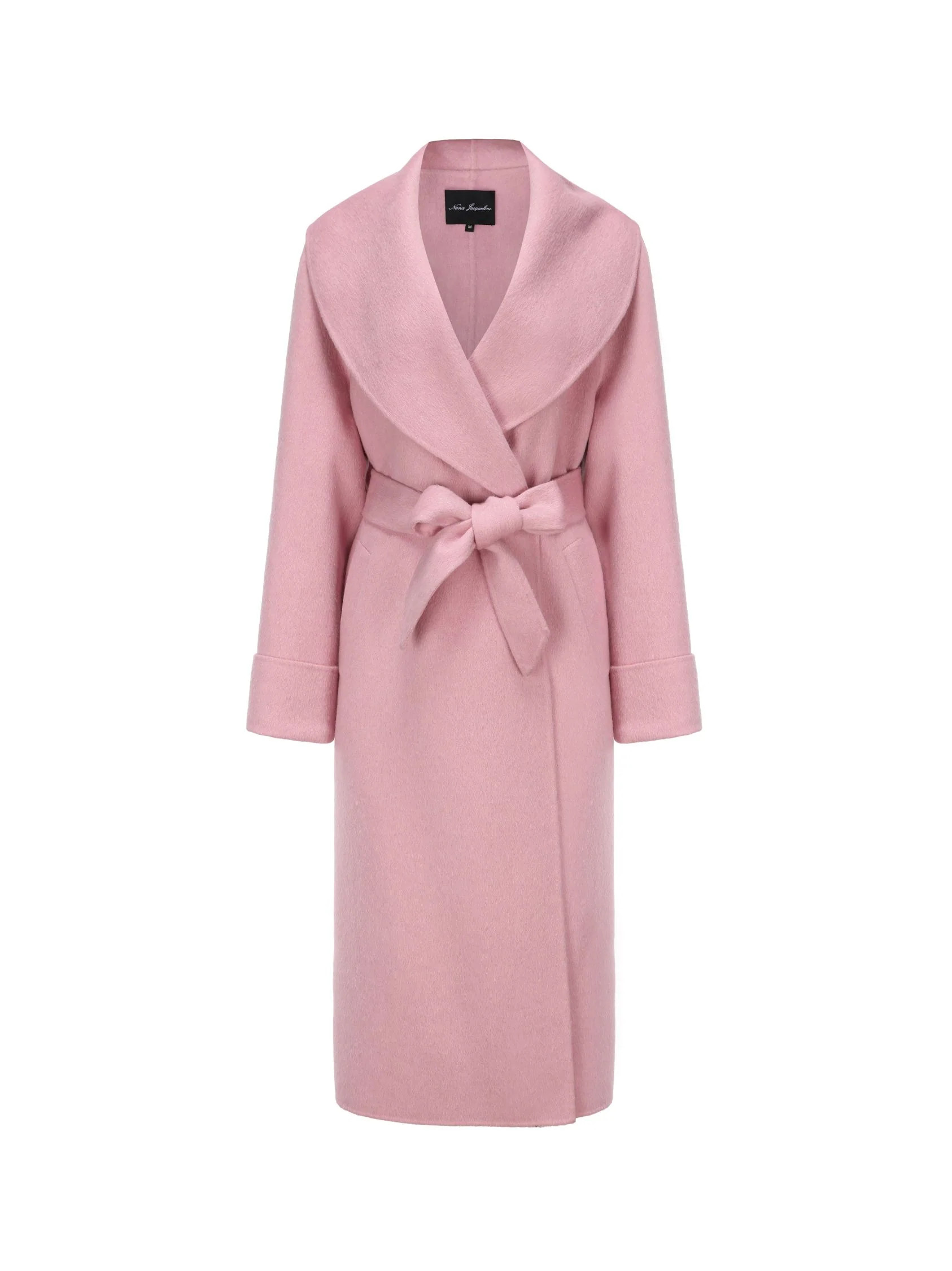 Emmeline Lapel Coat (Pink) (Final Sale) | Nana Jacqueline