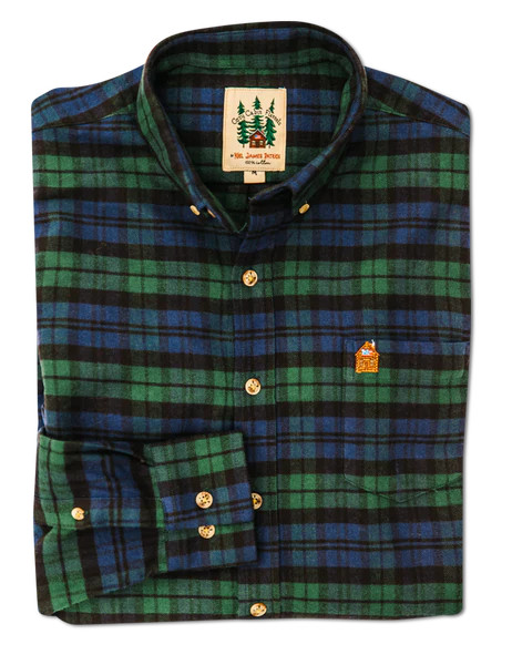 Grandad's Plaid Flannel Shirt - Men's | Kiel James Patrick
