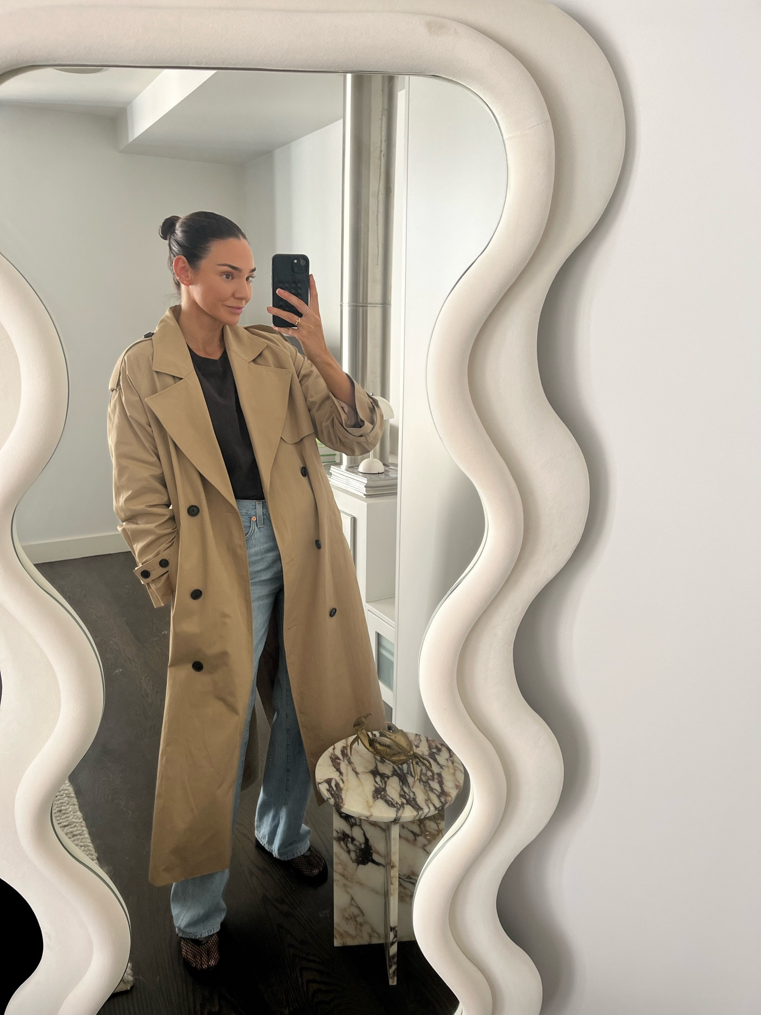 Wardrobe staples: a good trench coat, denim, Tee & ballet flats 🤎

#LTKstyletip #LTKspring #LTKaustralia