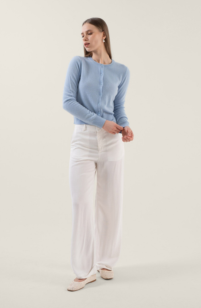 Sadie Cashmere Crew Cardigan | Nordstrom