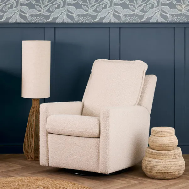 Obaby Denver Swivel Glider Recliner Chair | Dunelm