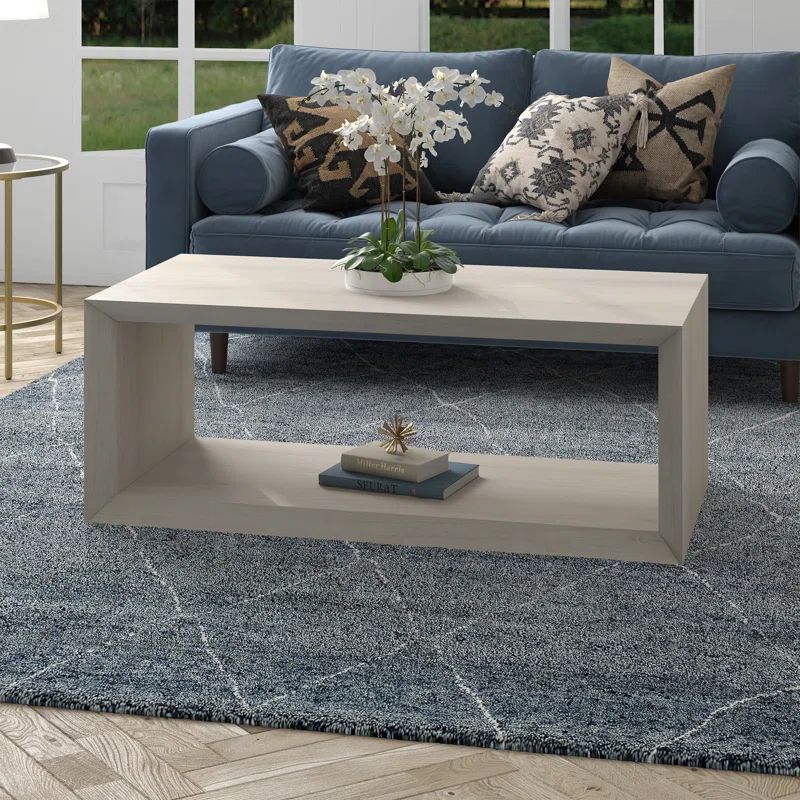 Foxtrot Coffee Table With Shelf | Wayfair North America