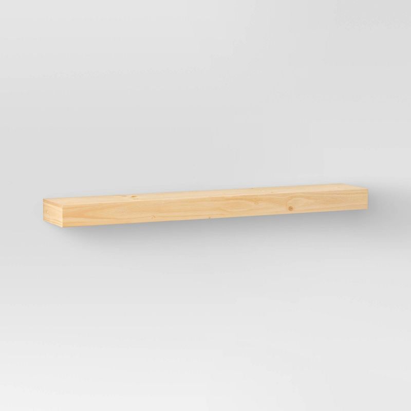 36" Floating Wood Shelf - Threshold™ | Target
