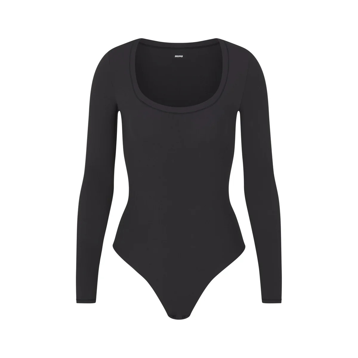 LONG SLEEVE SCOOP BODYSUIT | SKIMS (US)