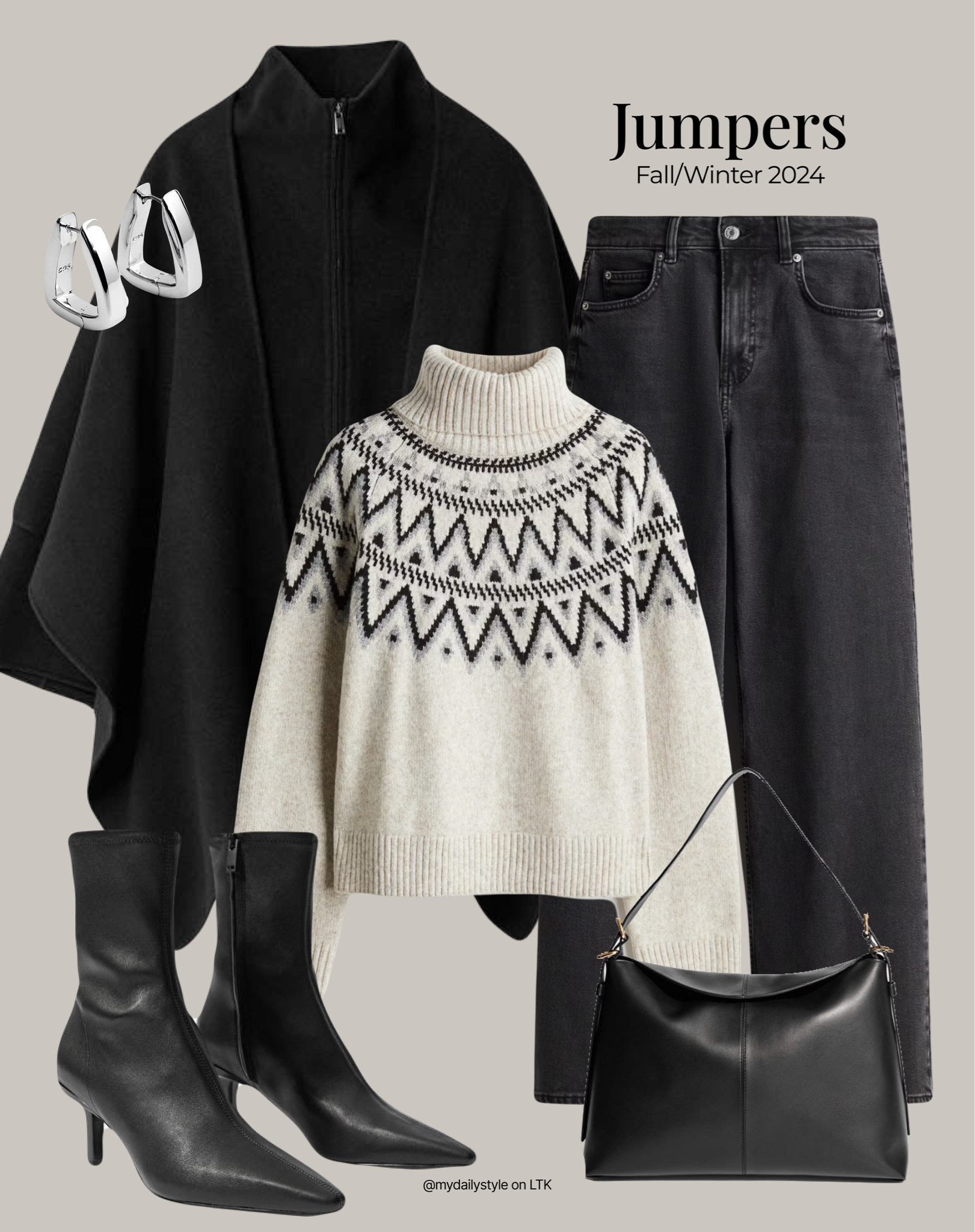 Styling knit jumper for fall/winter looks 🖤

Check out more styling ideas in my profile. 

Tags: knit jumper, mohair sweater, fall style, winter fits, winter style, winter outfit, pre-fall, autumn style, fall outfit, autumn outfit, fall fashion, autumn fashion, easy styling, simple everyday look, chic & basic outfit, Parisian look, casual outfit, capsule wardrobe, office look, brunch style, high street. 

#LTKwinter #LTKstyletip #LTKautumn