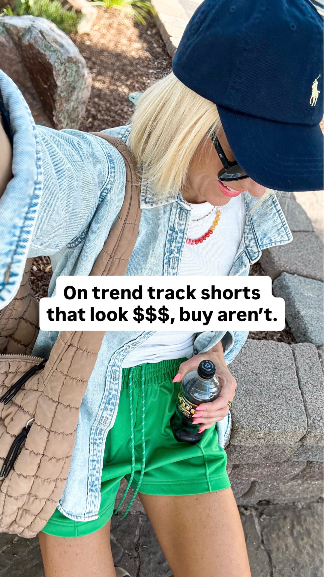 okay these trend track shorts from @Target are IT 👏🏼
so fun to style, insanely comfy, and the best part… budget friendly! 
Be sure and size down. Wearing a small

#LTKMothersDay #LTKmomlife #LTKOver40