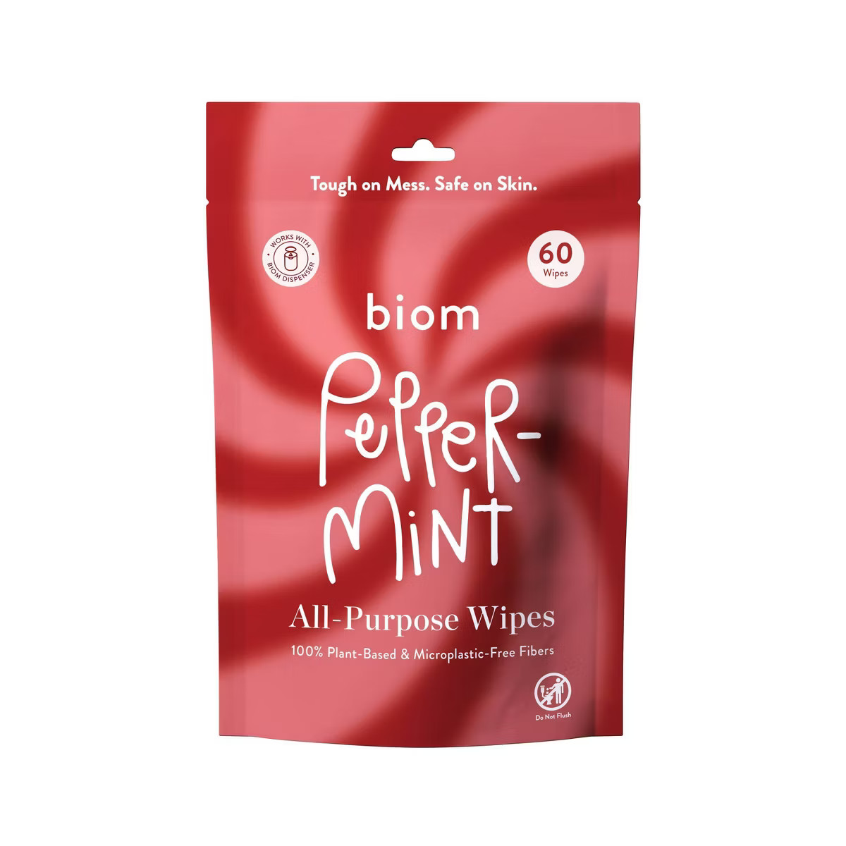 Biom Peppermint All-Purpose Cleaning Wipes Refill - 60ct | Target